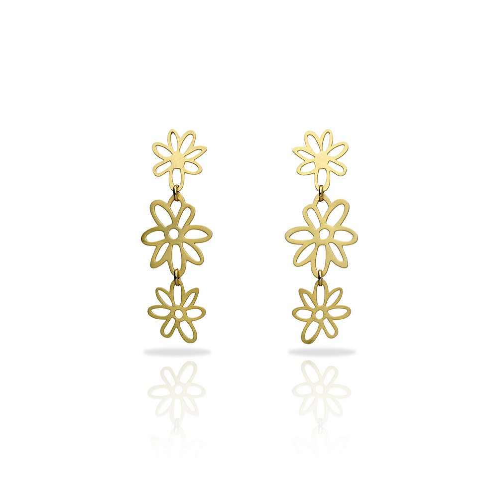 Boucles percées Awen GM or RAS