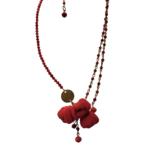 Collier Belle rouge JU BIJOUX