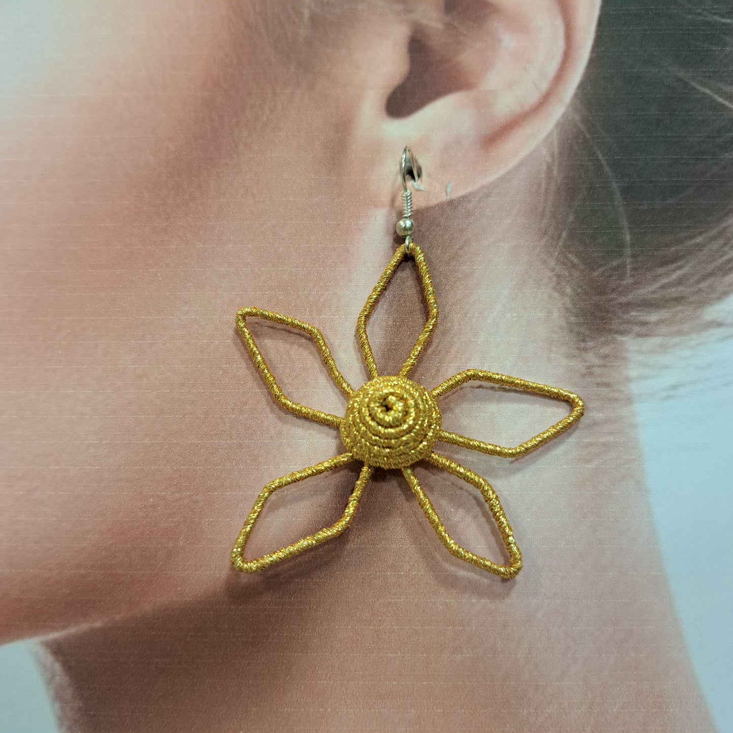 Boucles percées Margot or NAF BIJOUX