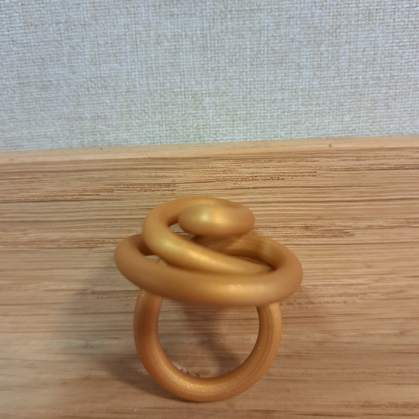 Bague Zig or nacré SAMUEL CORAUX