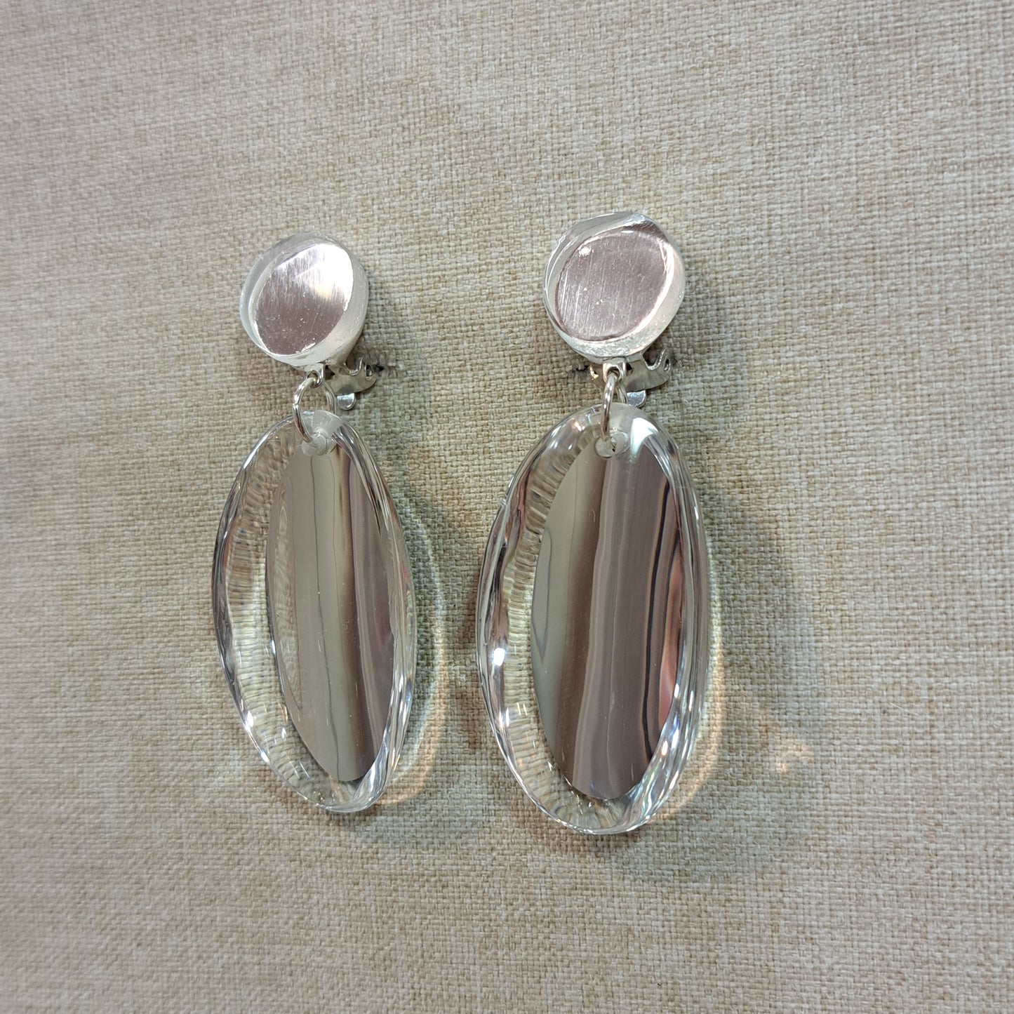 Boucles clips Ove transparent VITO