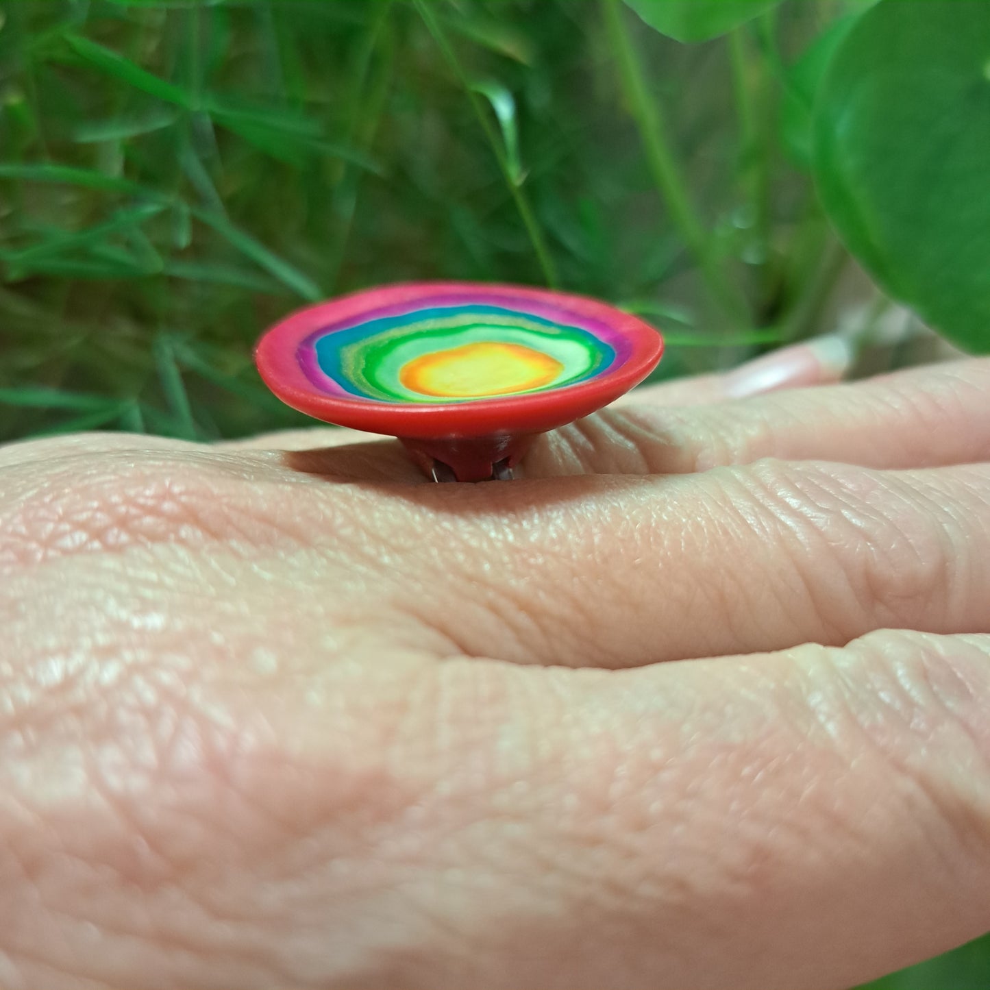 Bague Inspiration "Delaunay" multi LEA AIME LES FLEURS