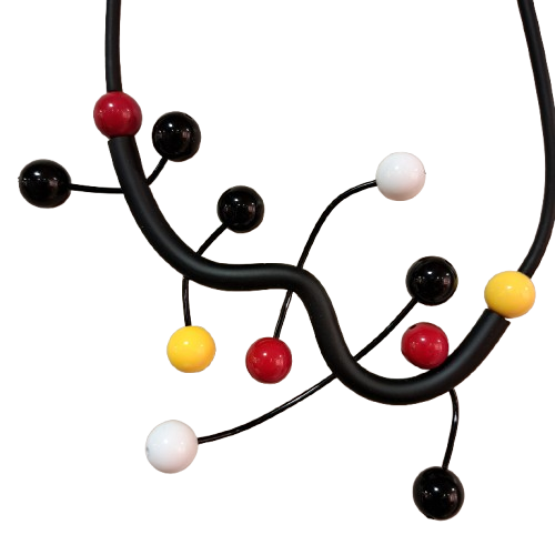 Collier Port M multicolore SAMUEL CORAUX