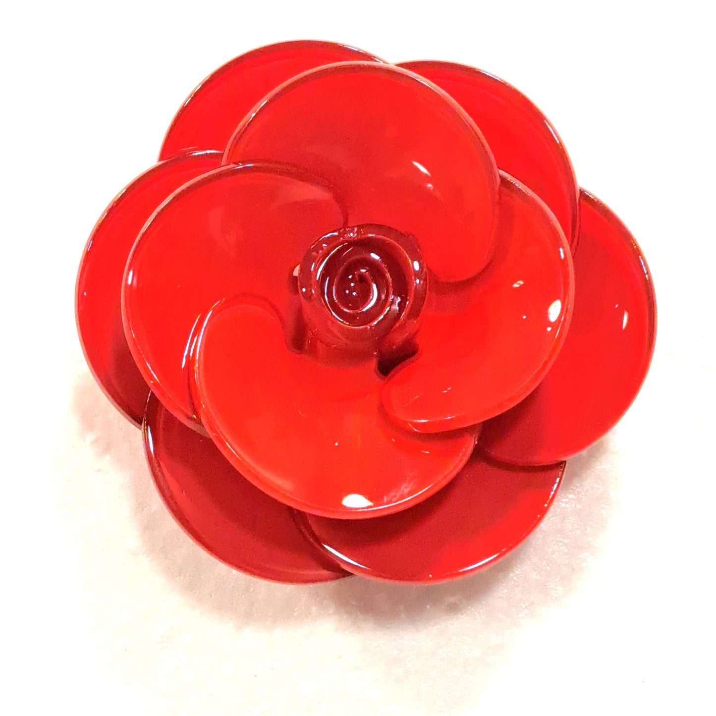 Broche Rose rouge Fancy F