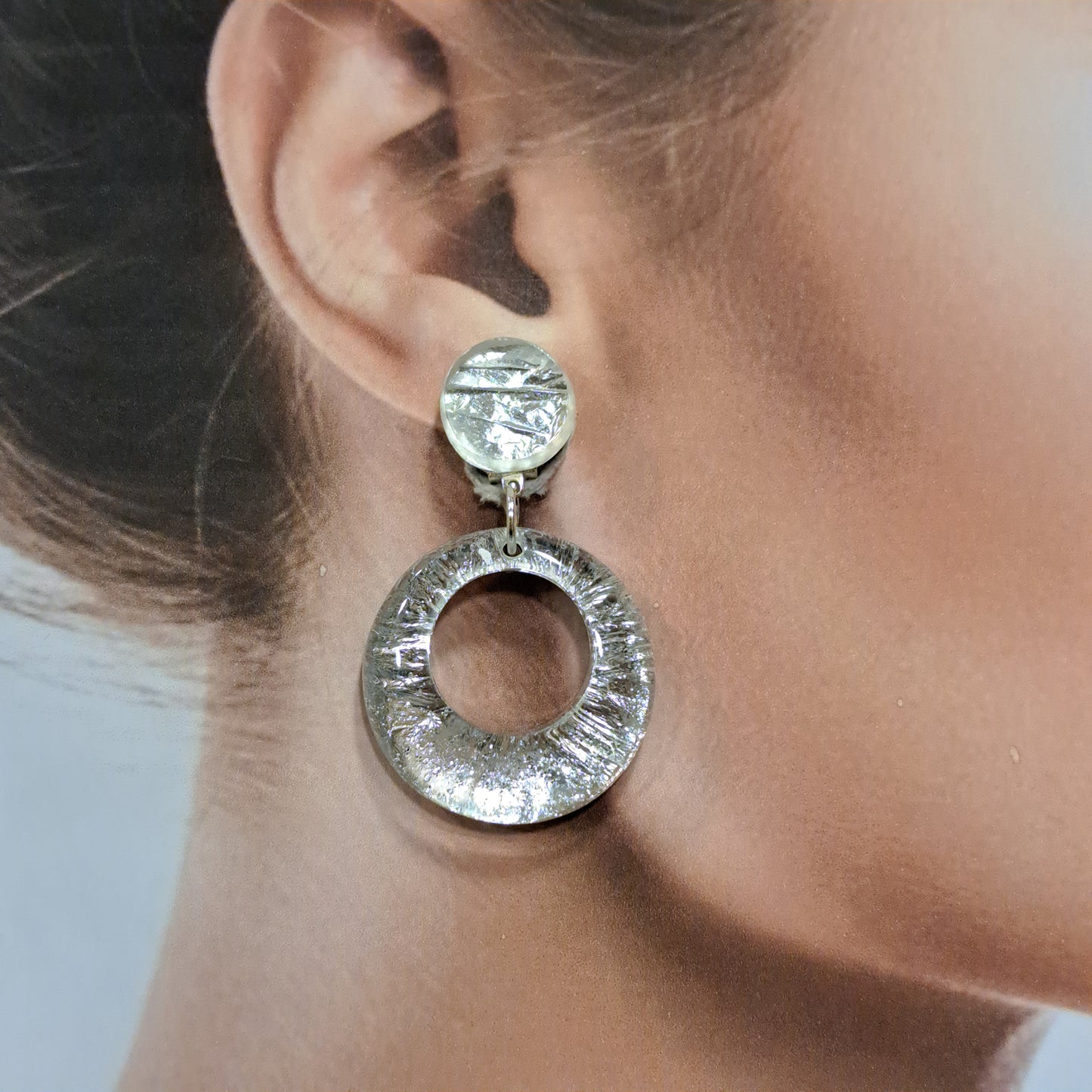 Boucles clips Créole PM argent VITO