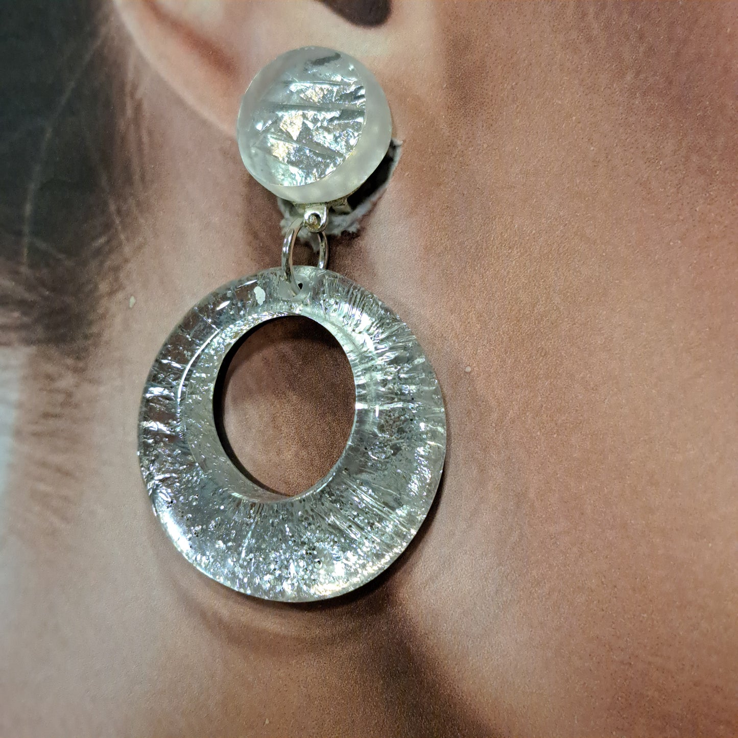 Boucles clips Créole PM argent VITO