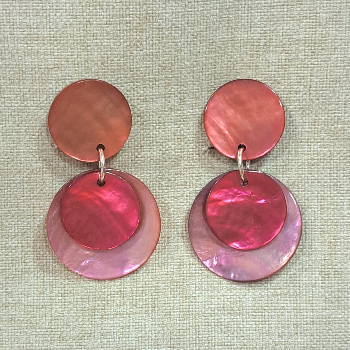 Boucles clips Aéla rose LA PETITE SARDINE