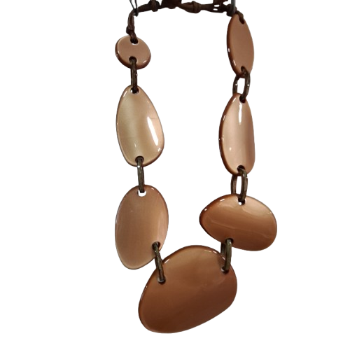 Collier Galets mordoré FANCY F