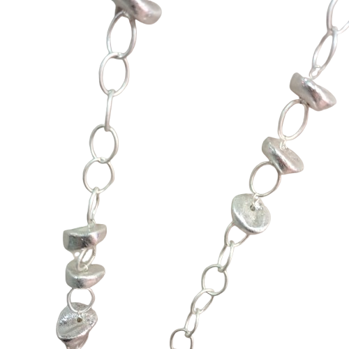 Collier long Maillons or FANCY F