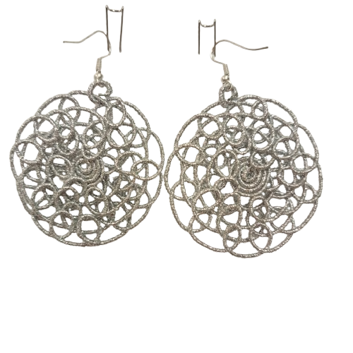Boucles percées Fili XXL argent NAF BIJOUX