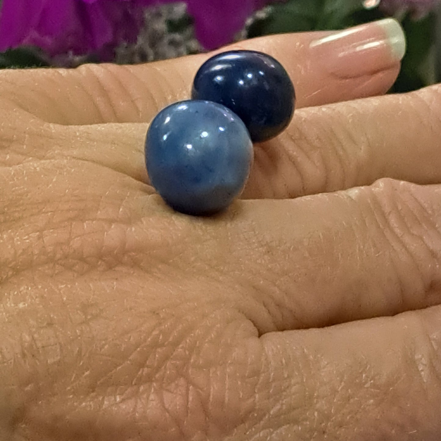 Bague Duo bleu CHRISTINE ALLOING