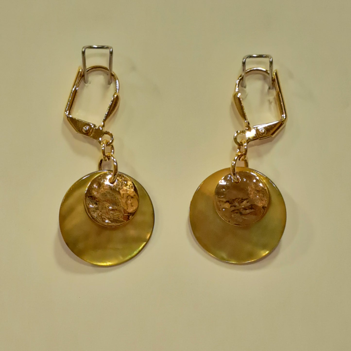 Boucles percées Dormeuse jaune or LA PETITE SARDINE