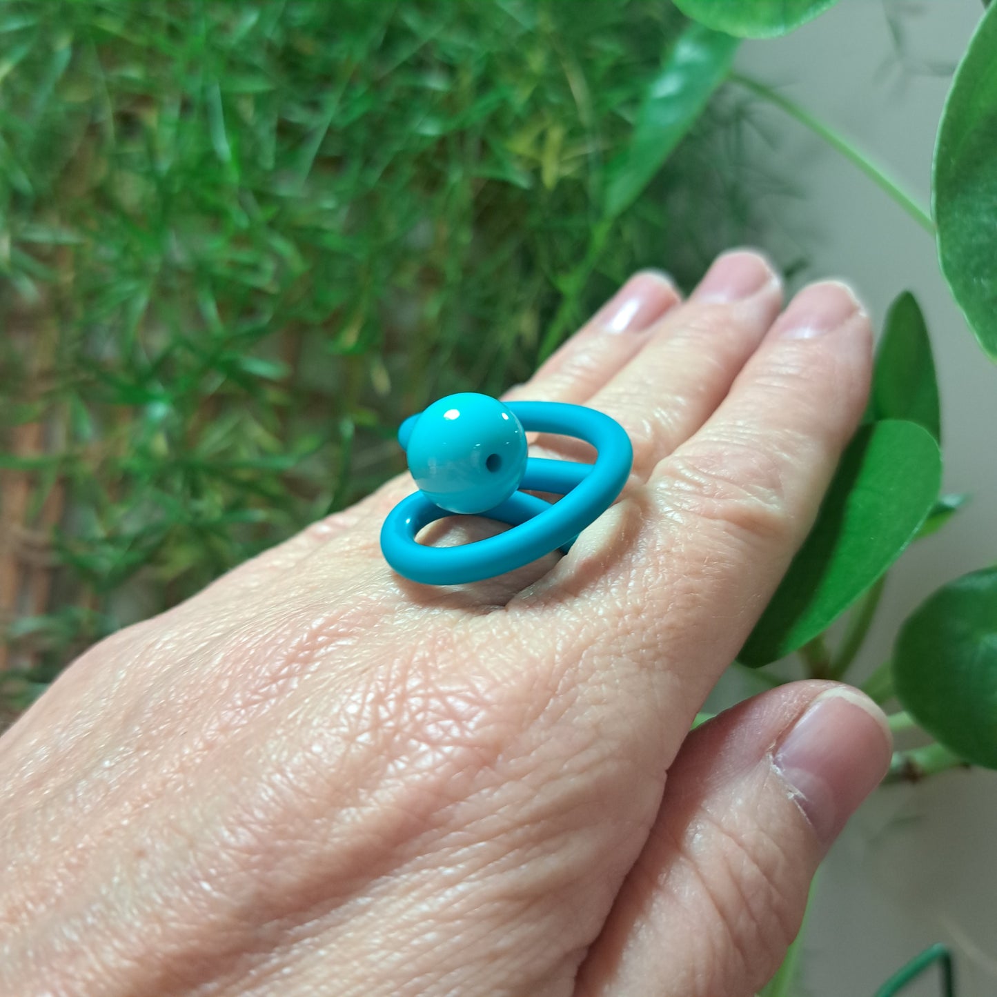 Bague Arteum turquoise SAMUEL CORAUX