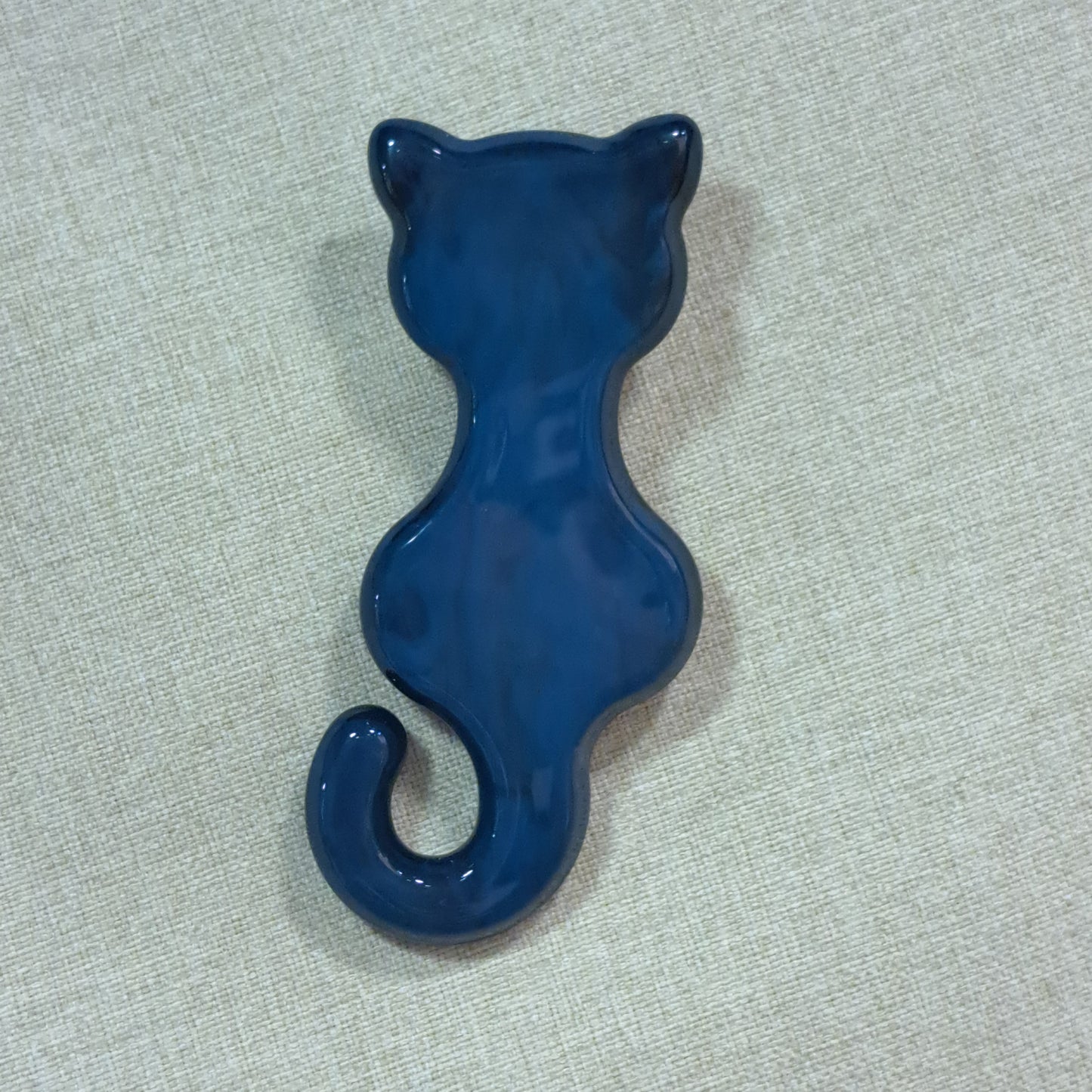 Broche Chat bleu Fancy F
