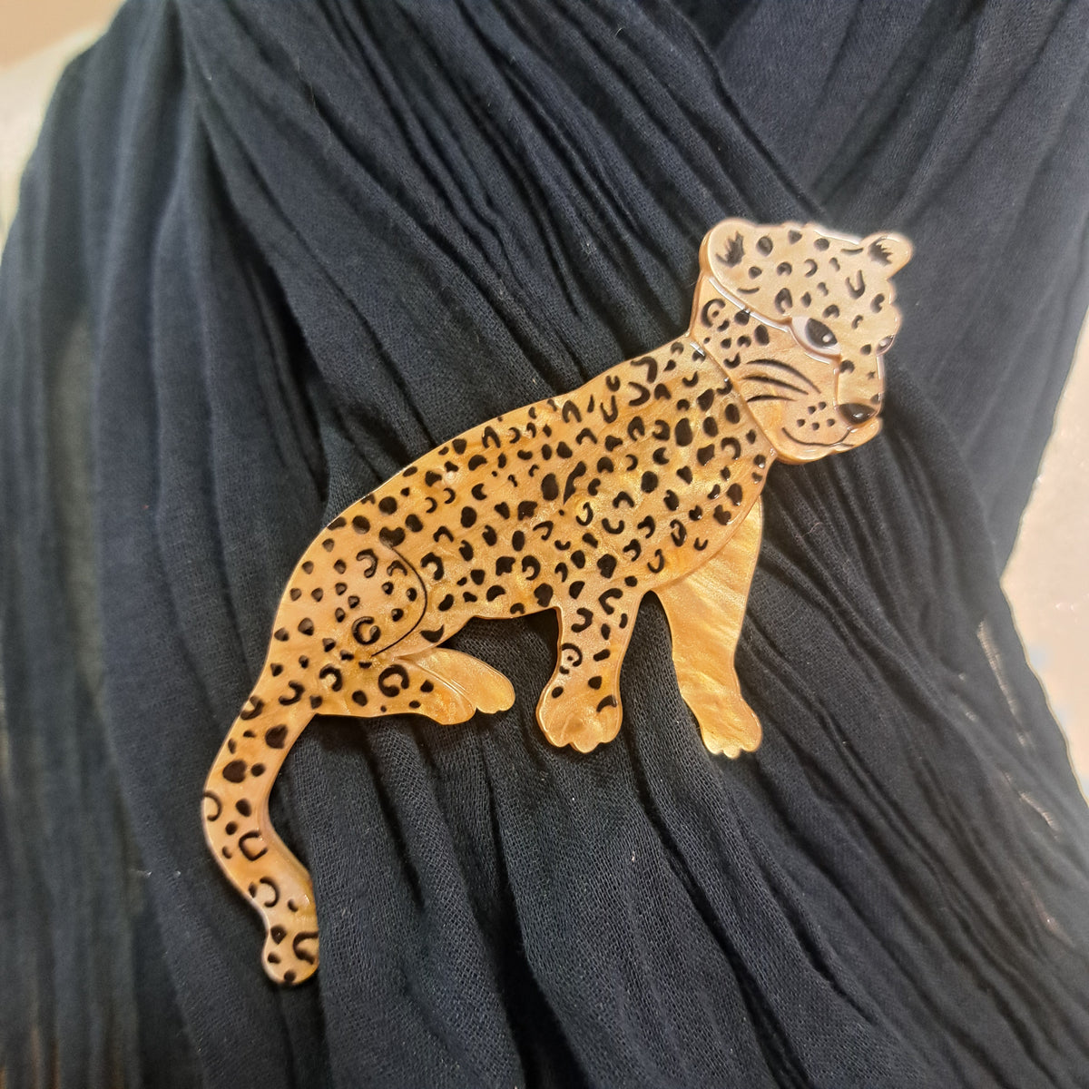 Broche Panthère Léopard CLEDOR