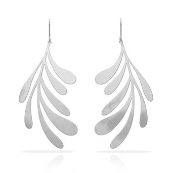 Boucles percées Savia GM argent RAS