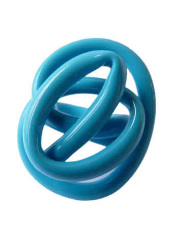 Bague Zig Bleu turquoise SAMUEL CORAUX