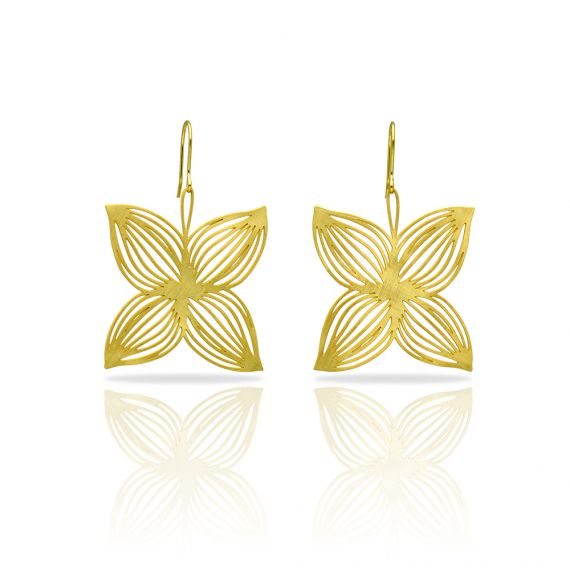 Boucles percées Life GM or RAS