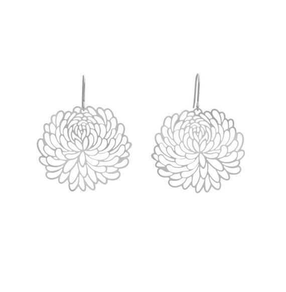 Boucles percées Brisna argent RAS