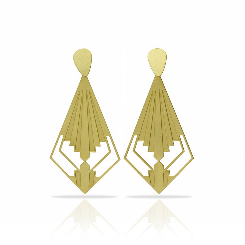 Boucles percées Déco GM or RAS