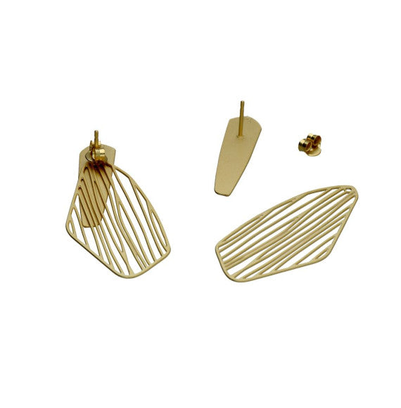 Boucles percées Lumen or RAS
