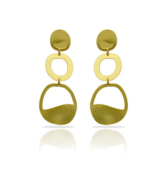 Boucles percées Galatea MM or RAS