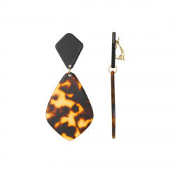 Boucles clips Fabrizia écaille BELLE MISS