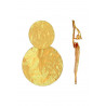 Boucles clips Palets or BELLE MISS