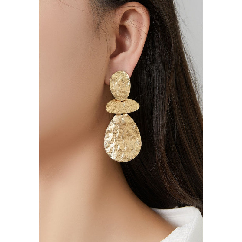 Boucles clips Nassabe or mat BELLE MISS