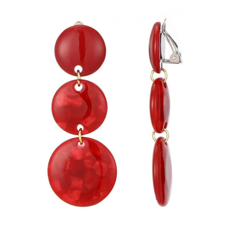 Boucles clips Nyx rouge BELLE MISS