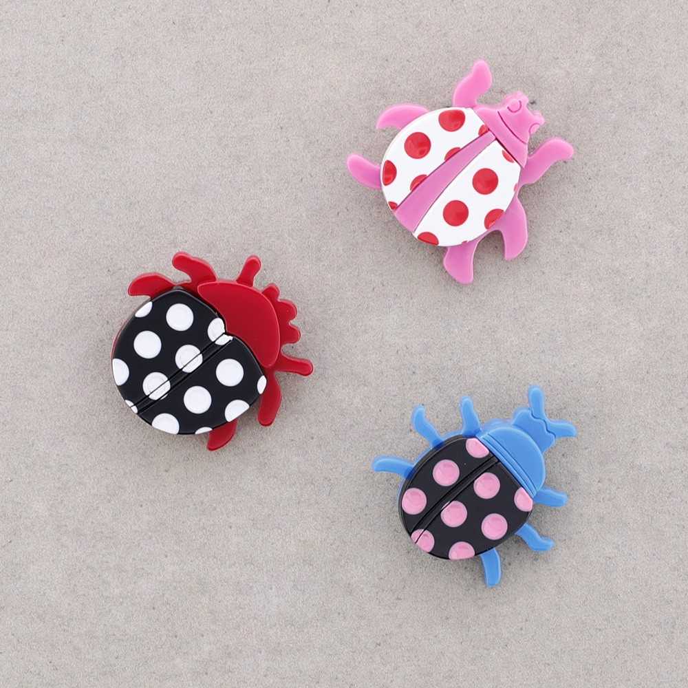 Broche Trio Coccinelles Fancy F