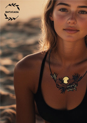 Collier Waimea sable BATUCADA