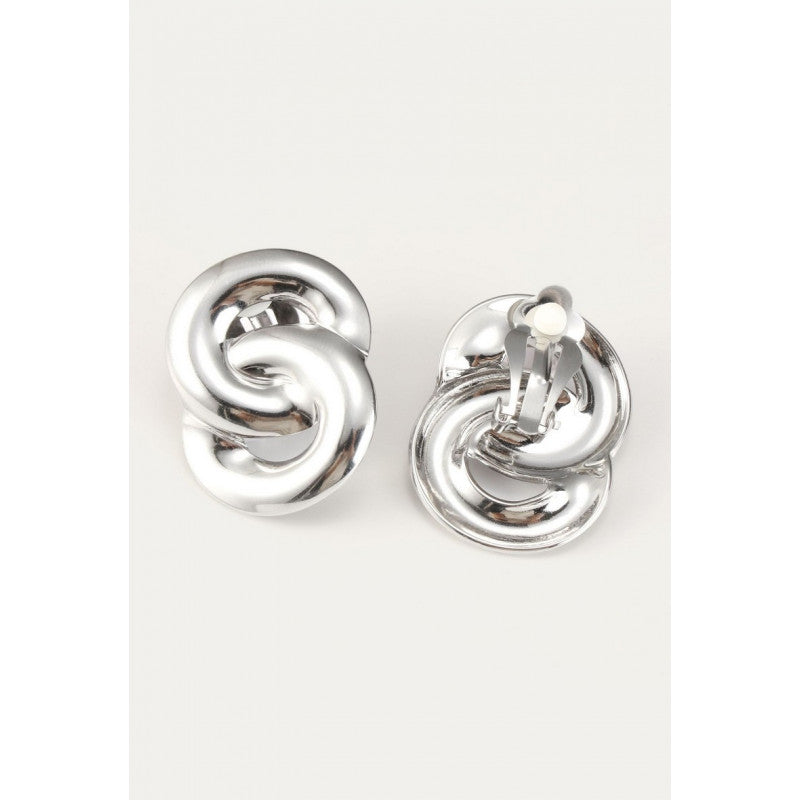 Boucles clips Yessica argent B MISS