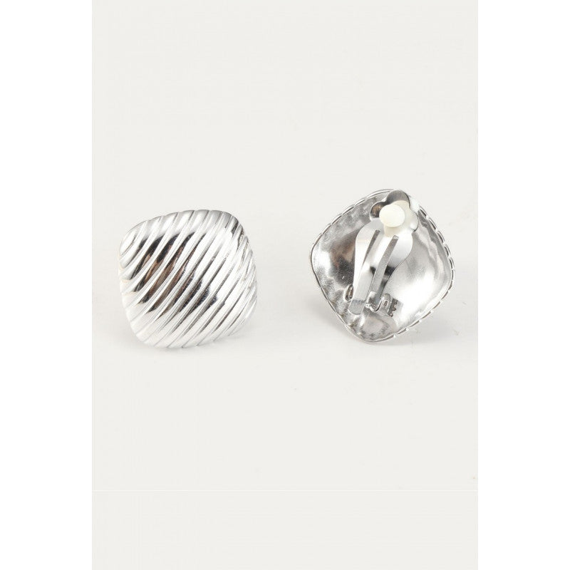 Boucles clips Yonca argent B MISS
