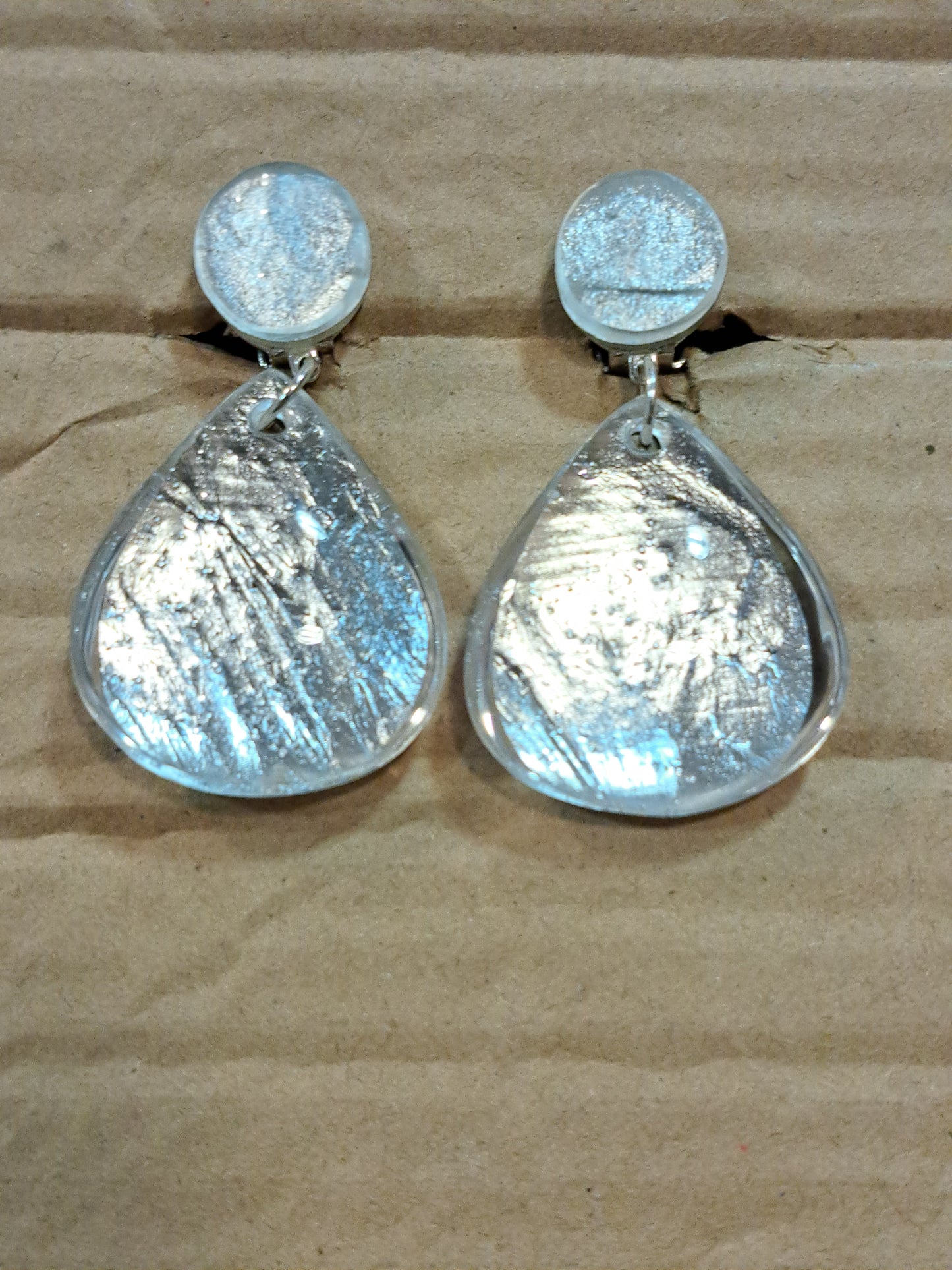Boucles clips Isaphan argent VITO