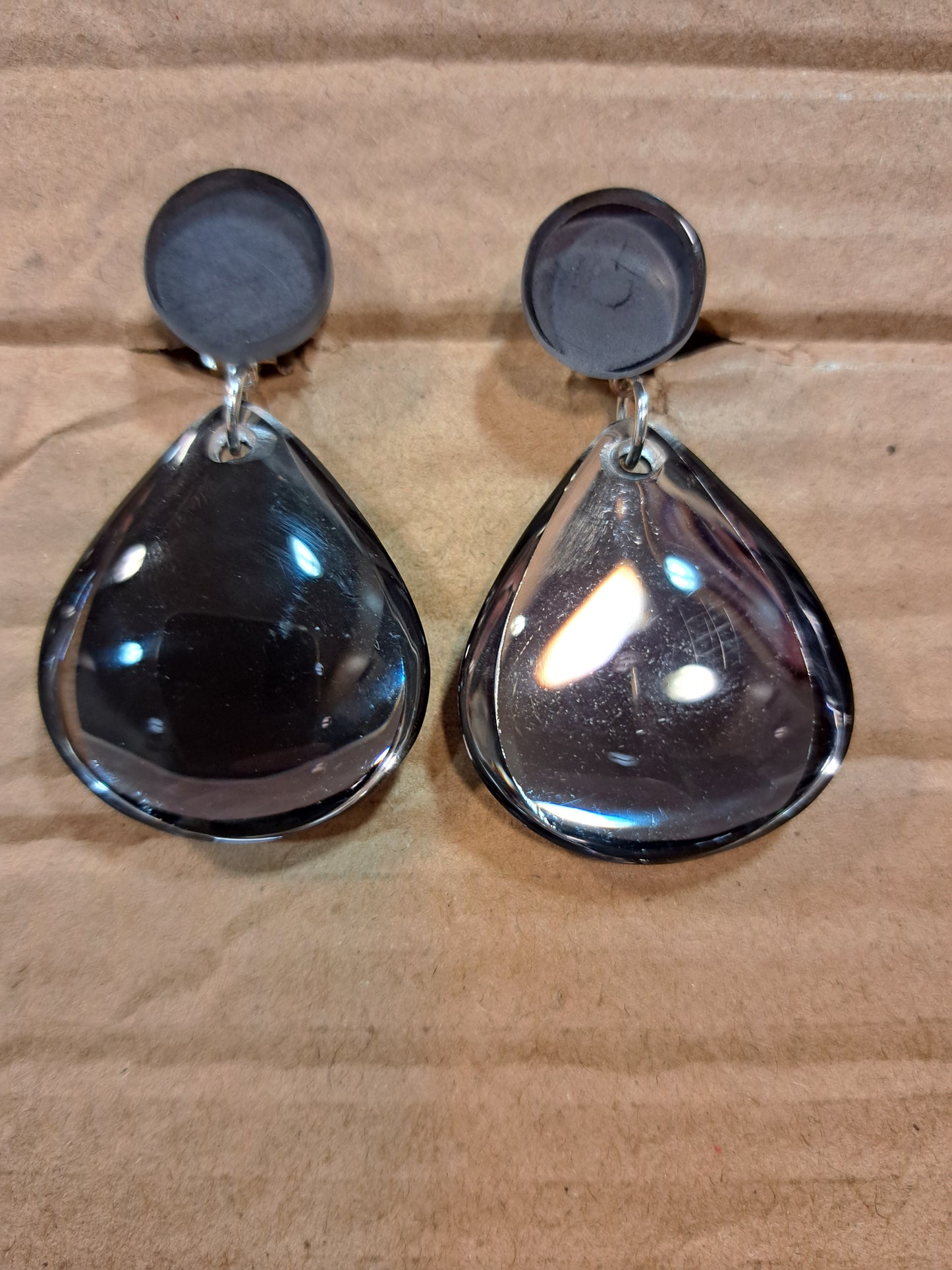 Boucles clips Isaphan gris VITO