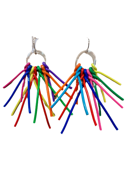 Boucles percées Boop multicolore SAMUEL CORAUX