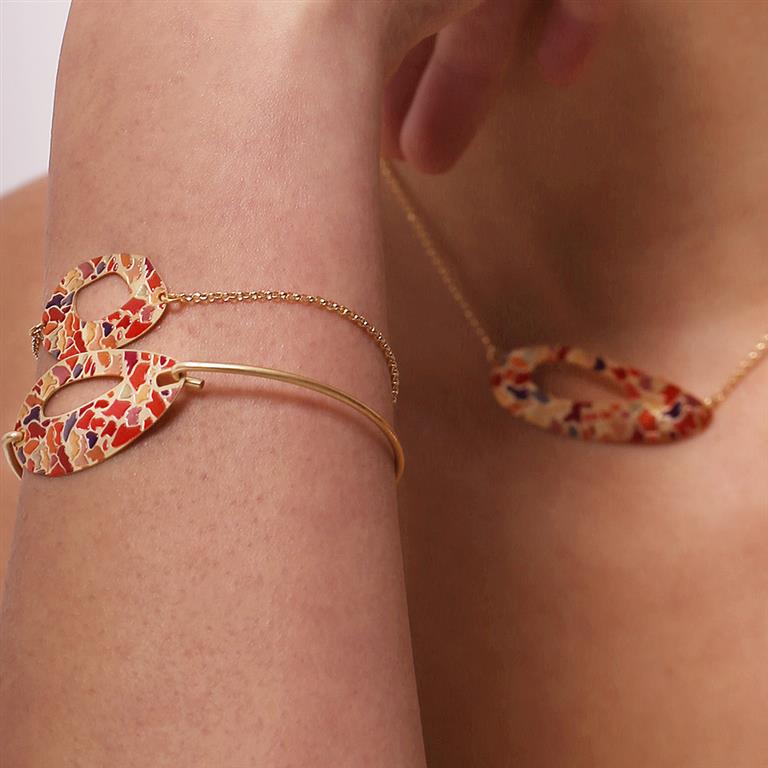 Bracelet clic Alba or or RAS