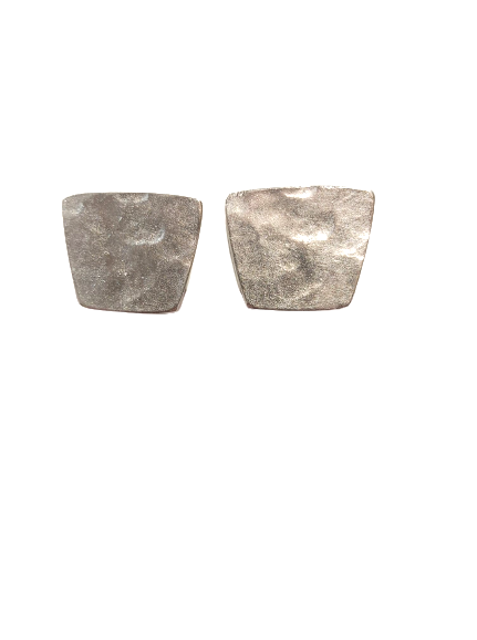 Boucles clips Trapèze 01 argent IL ETAIT UNE FOIS