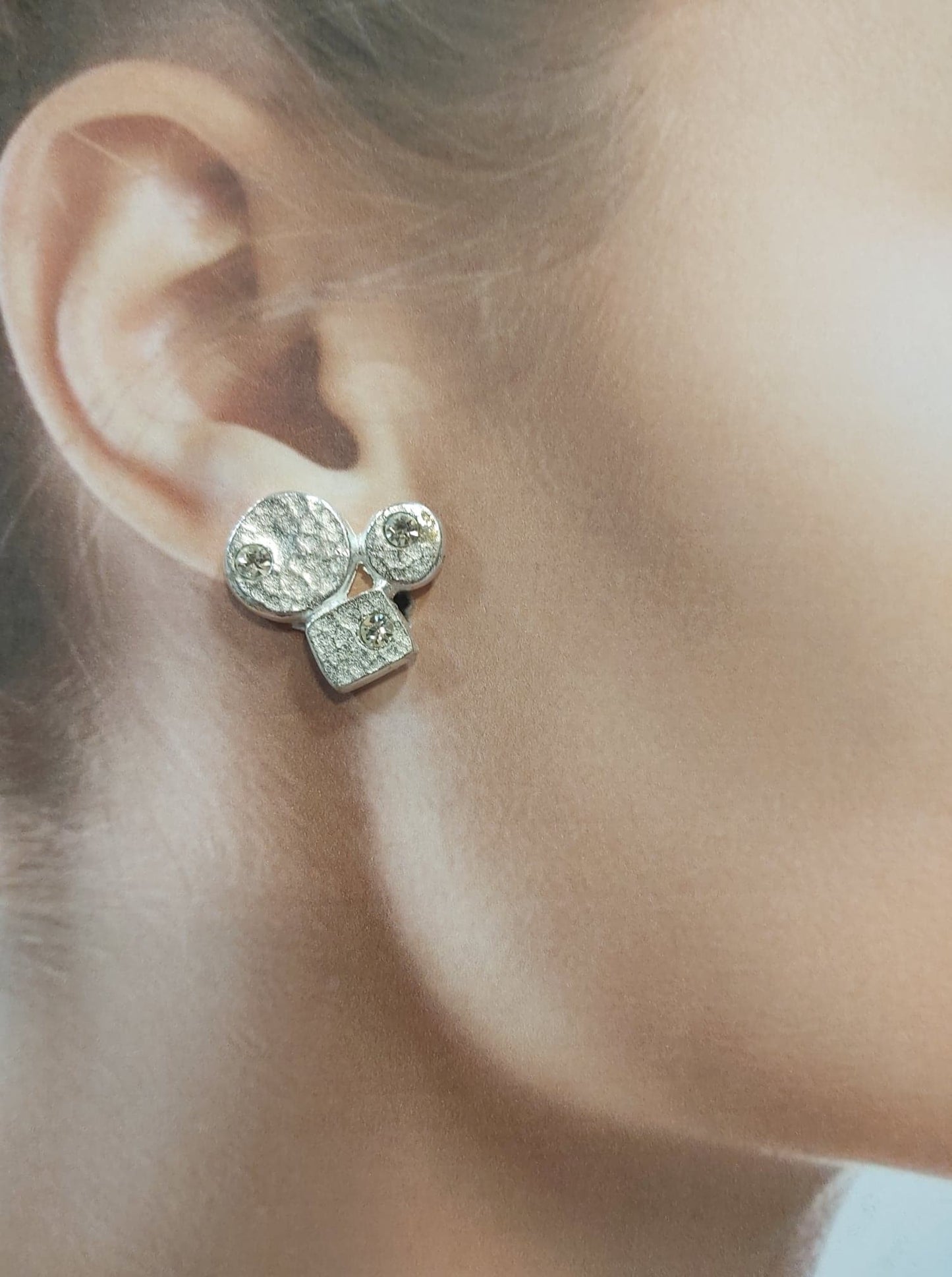 Boucles clips Kyoto 01 argent IL ETAIT UNE FOIS