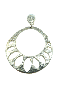 Boucles percées Amazone 01 argent IL ETAIT UNE FOIS