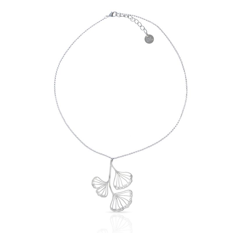 Collier Ginkgo Biloba PM argent RAS