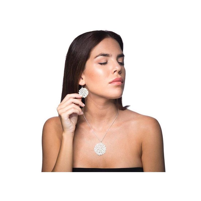 Collier Hortensia PM argent RAS