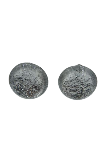 Boucles clips Rond argent VITO