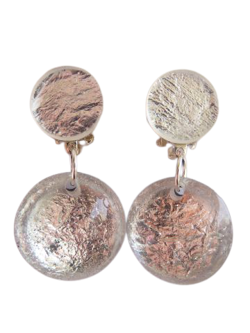 Boucles clips Diva argent VITO