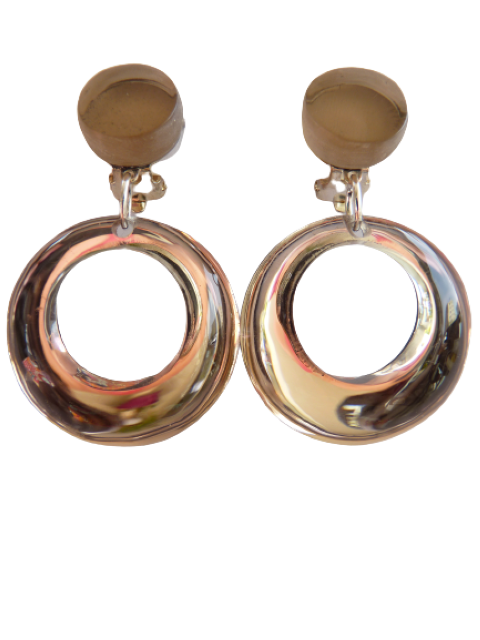 Boucles clips Créole PM beige VITO