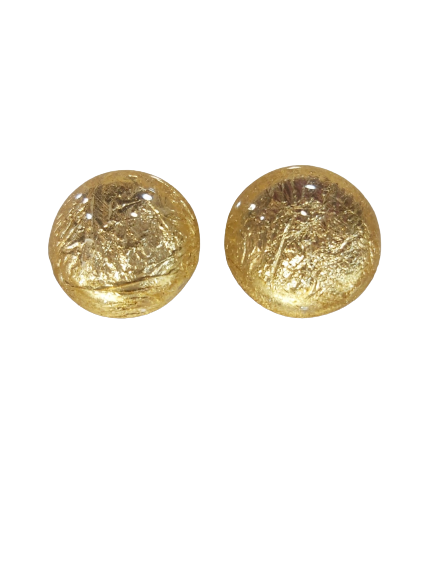 Boucles clips Rond or VITO