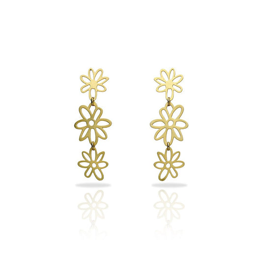 Boucles percées Awen GM or  RAS