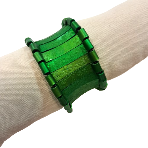 Bracelet Retourné vert OANA MILLET