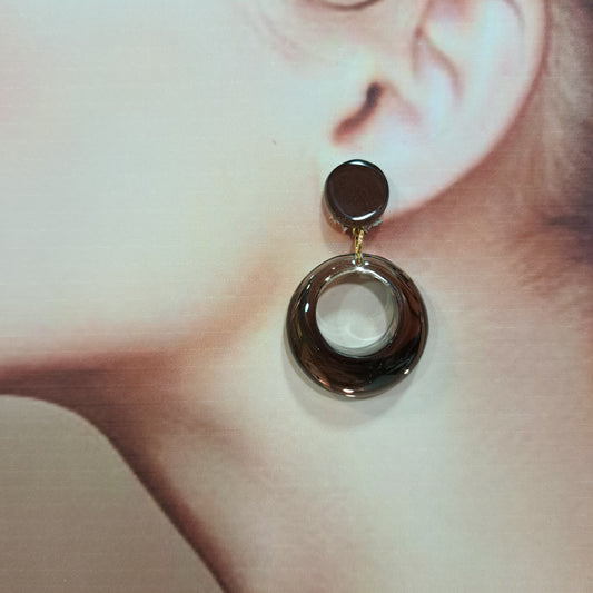 Boucles clips Créole PM chocolat VITO